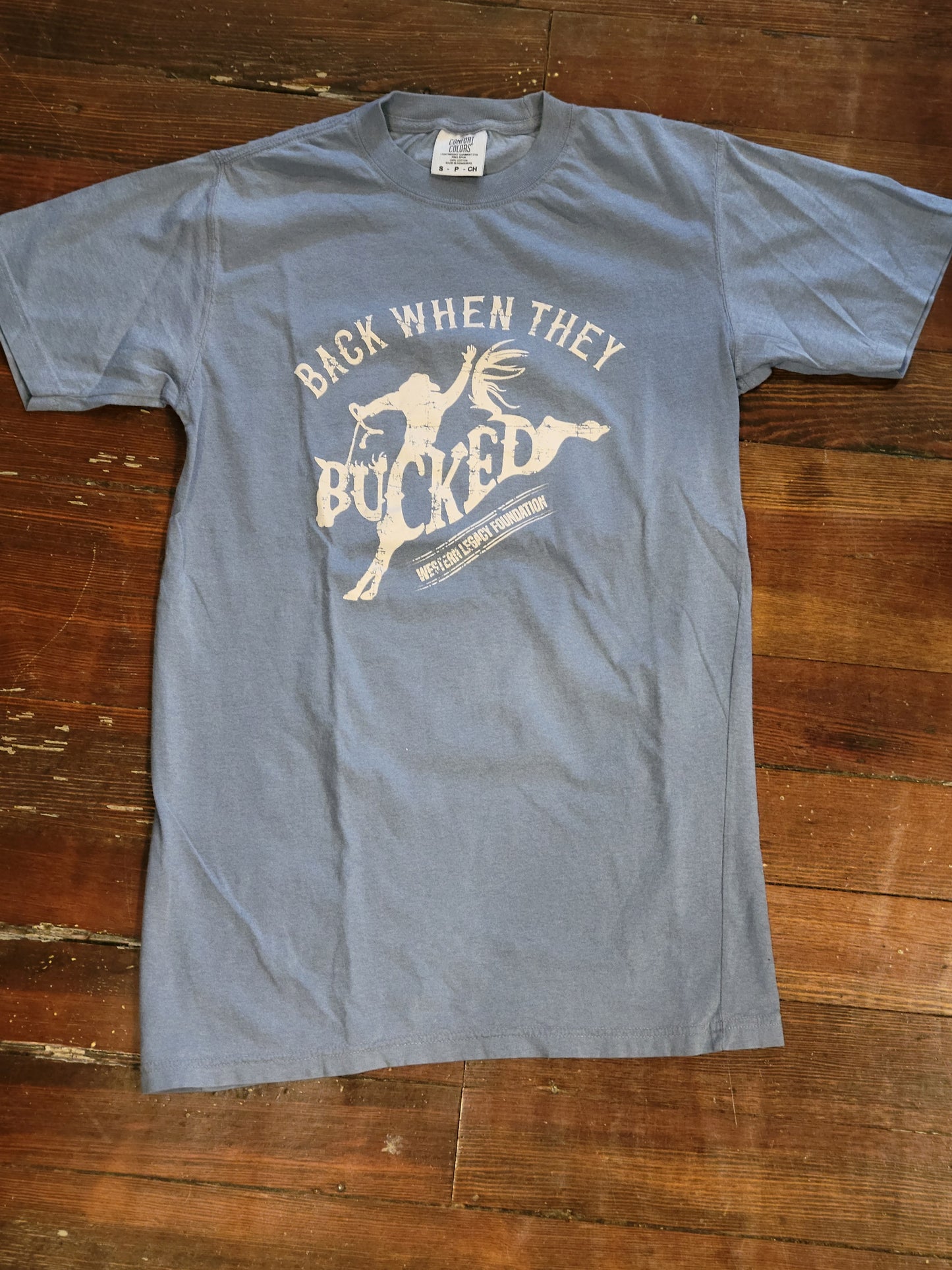 Back When They Bucked T-Shirt - White Owl Creek Boutique