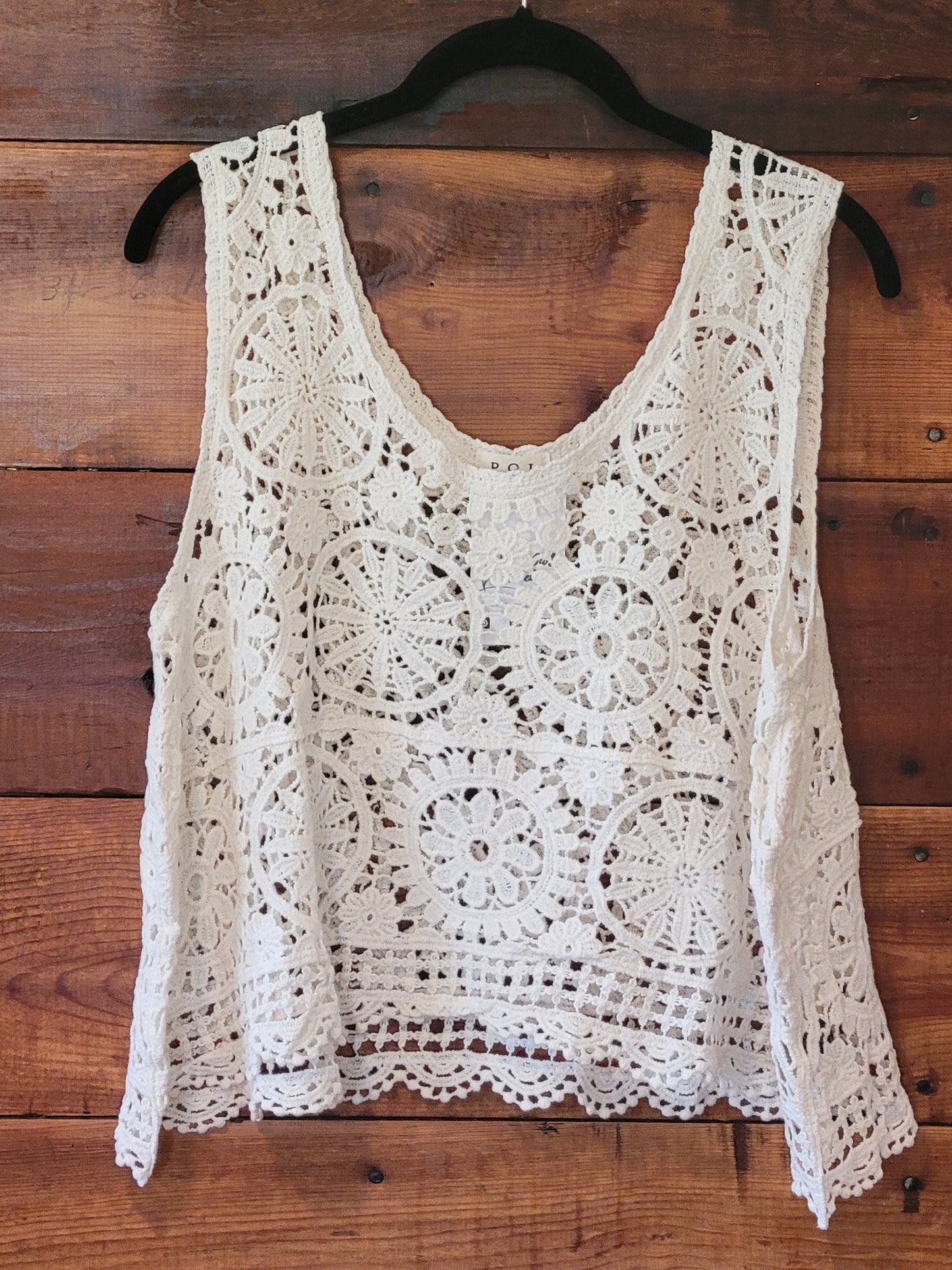 Floral Crochet Top
