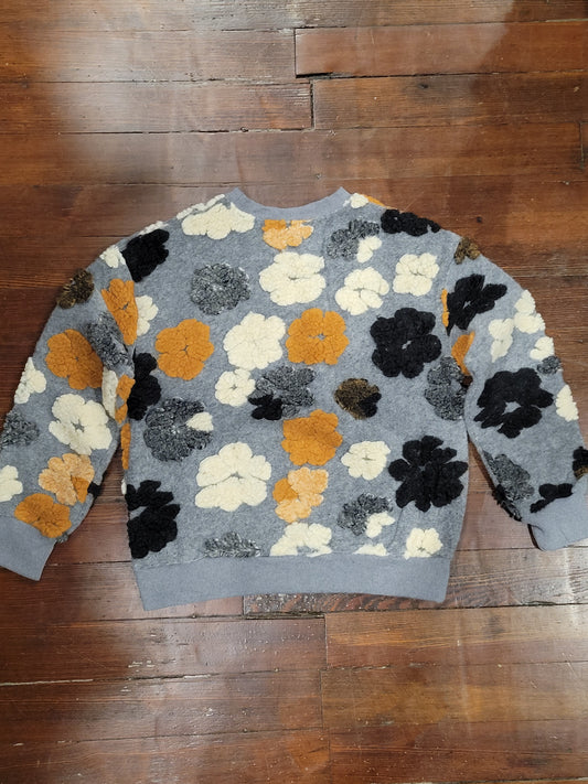 Puff Flowers Sweater