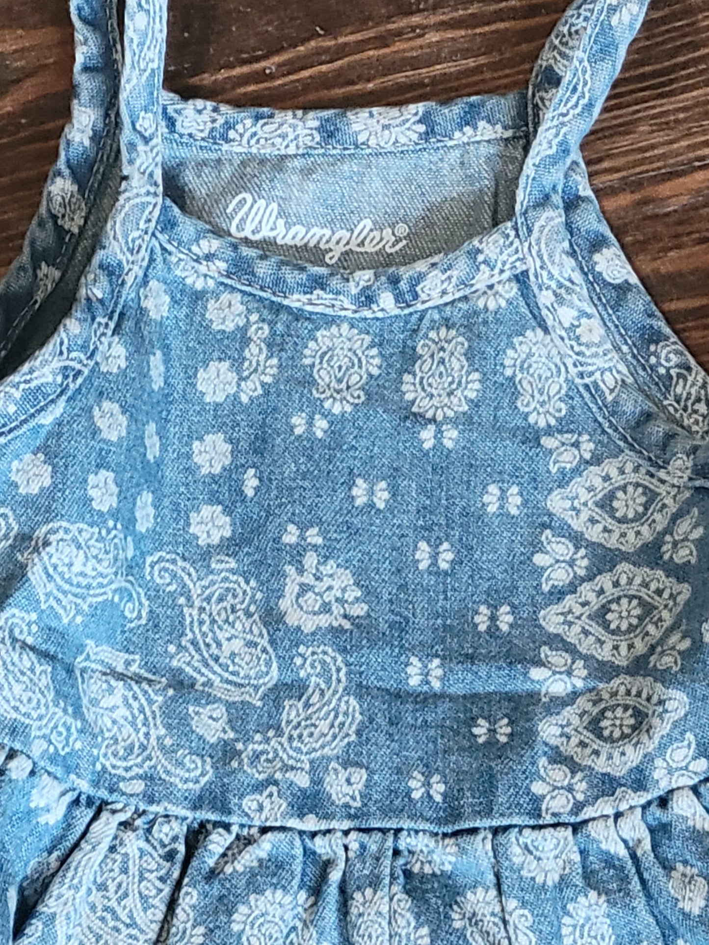 Wrangler Baby Bandana Dress