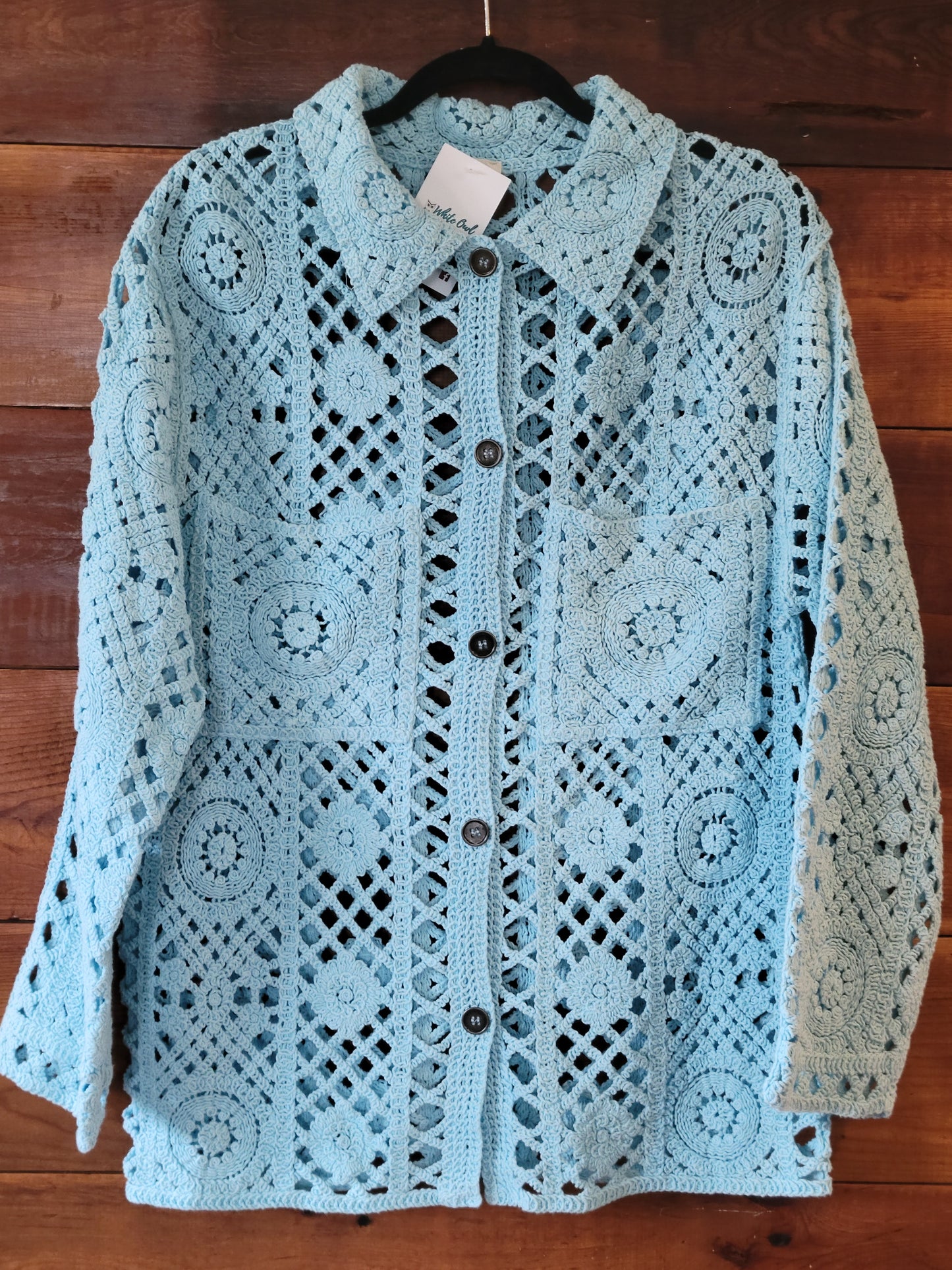 Sky Blue Cardi