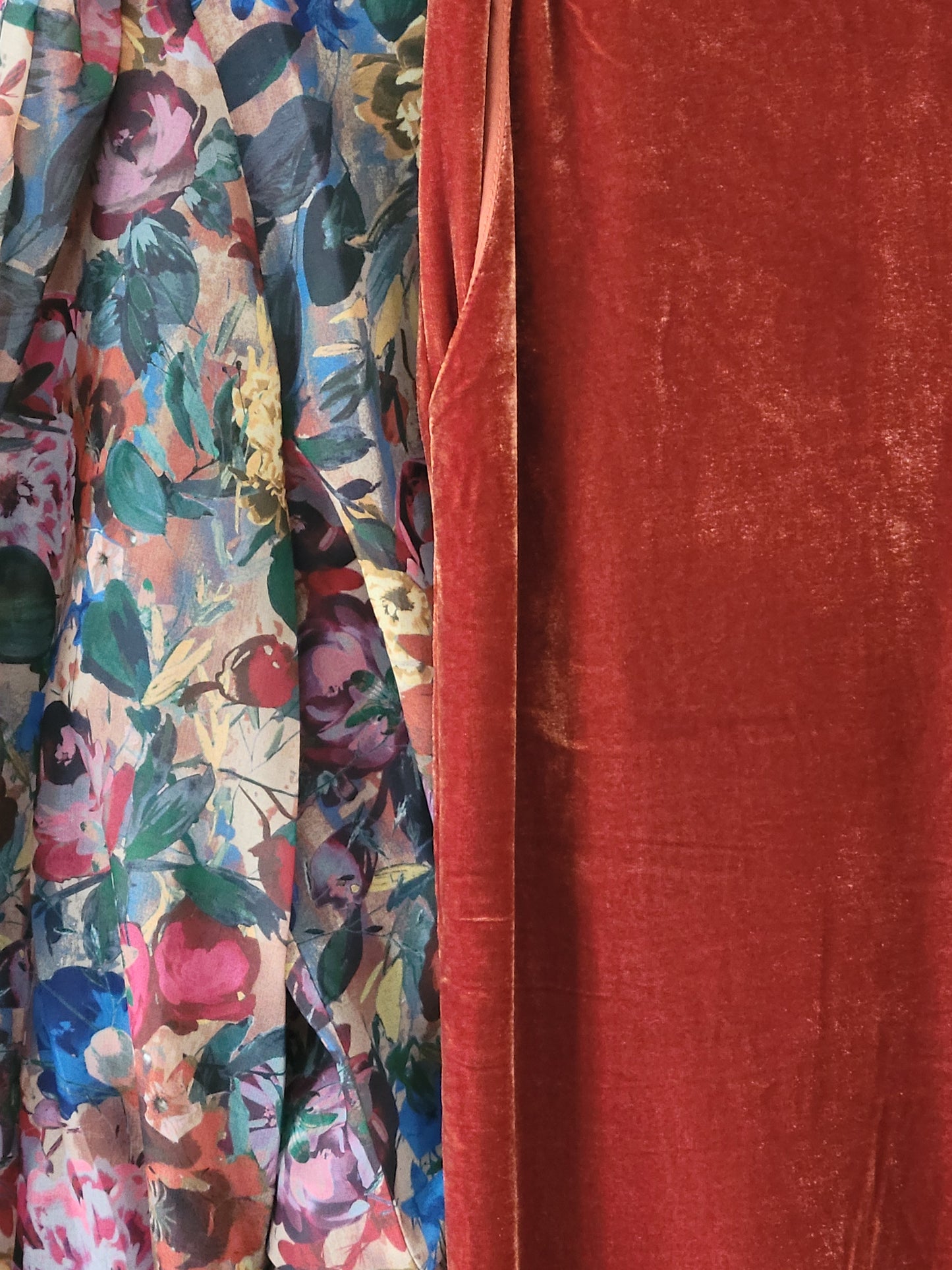 Velvet Flare Trouser
