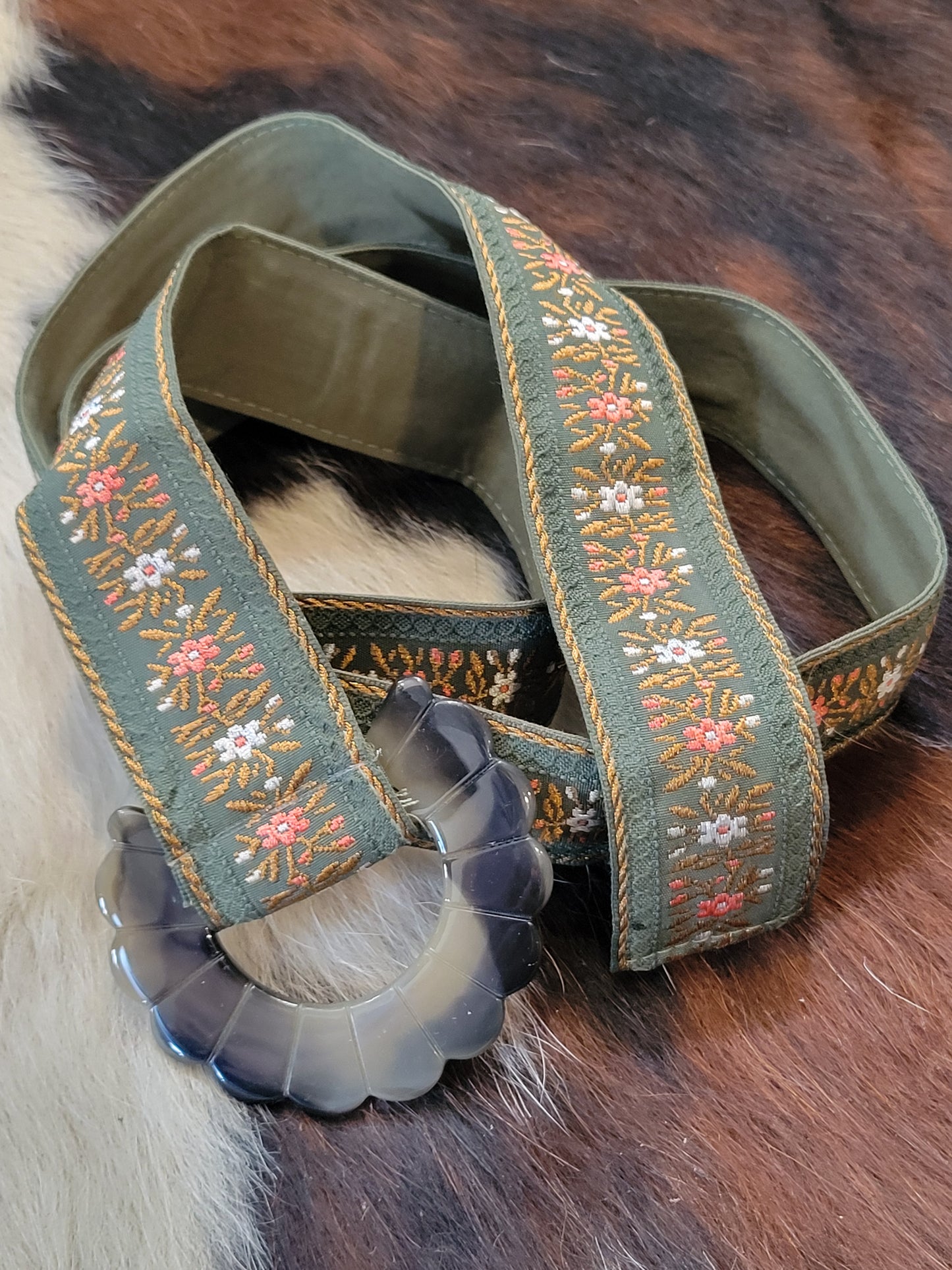 Embroidered Belt