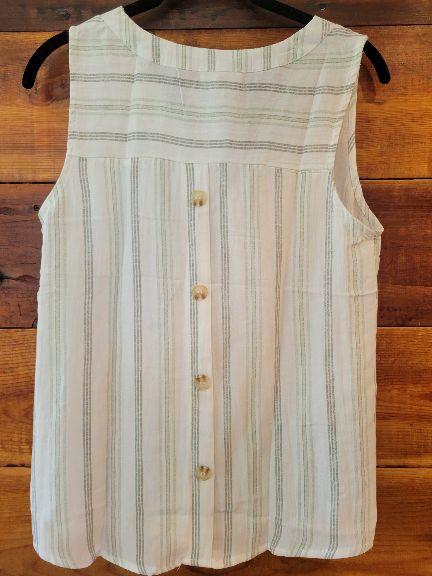 Green Stripe Tank