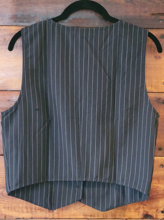 Pinstripe Vest