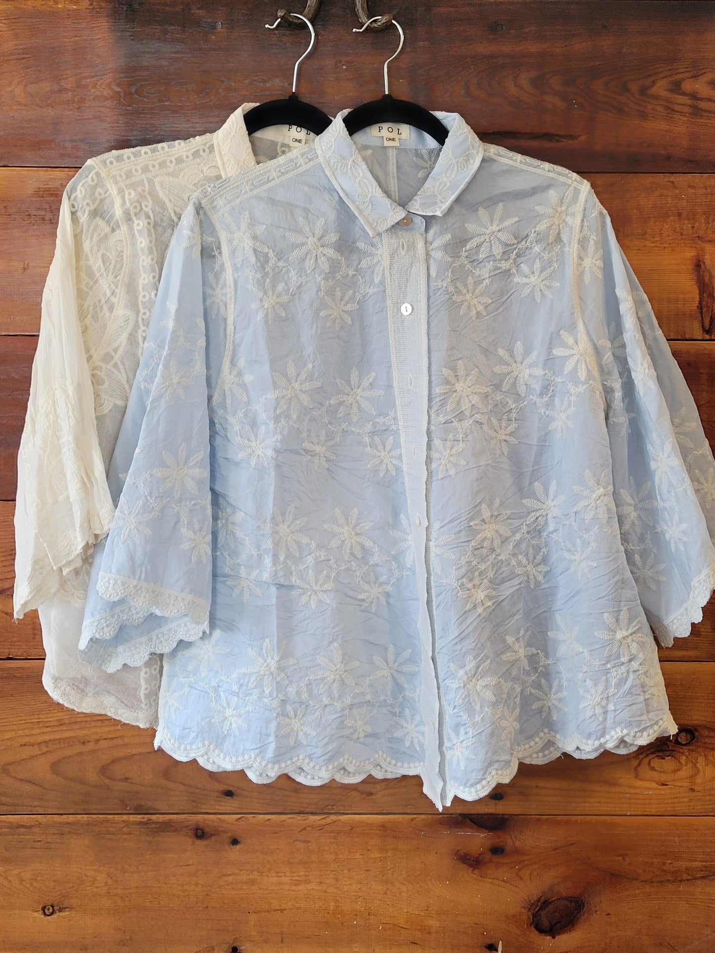 Sky Daisy Blouse