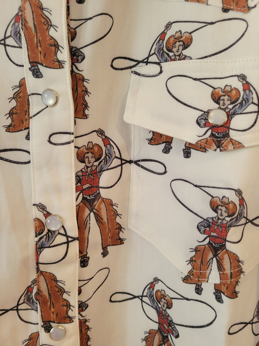 Cowboy Roper Pearl Snap