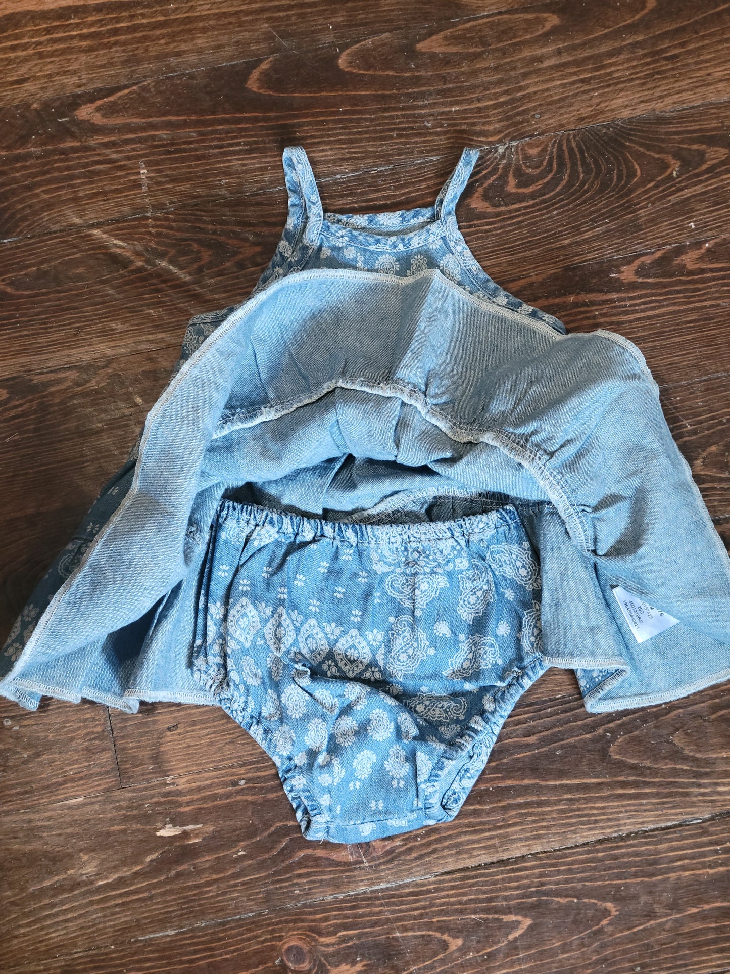 Wrangler Baby Bandana Dress