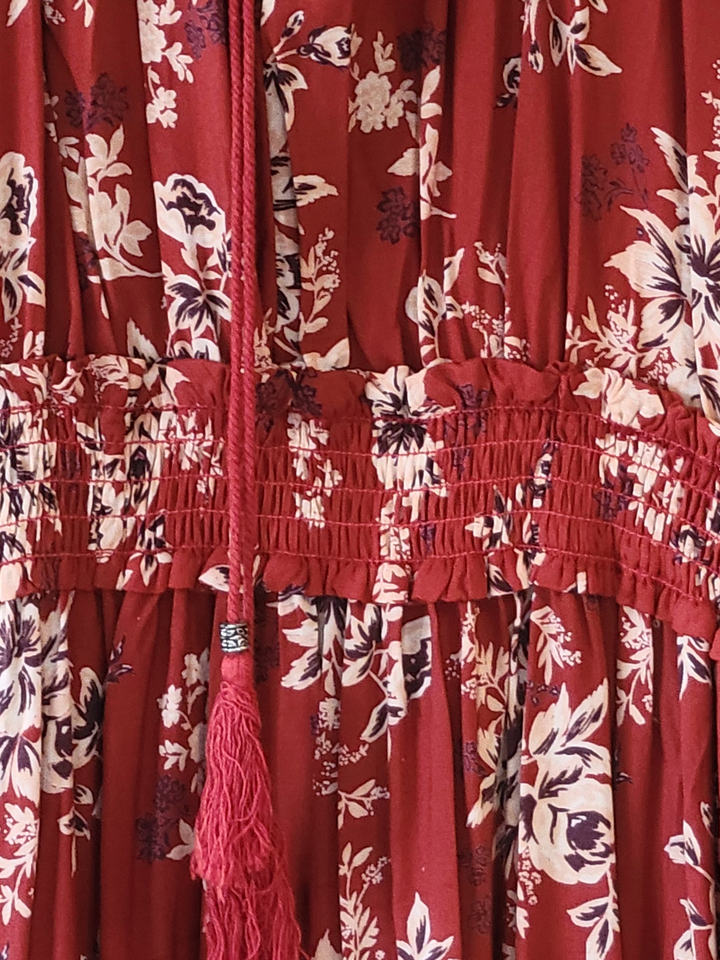 Rusty Red Dress