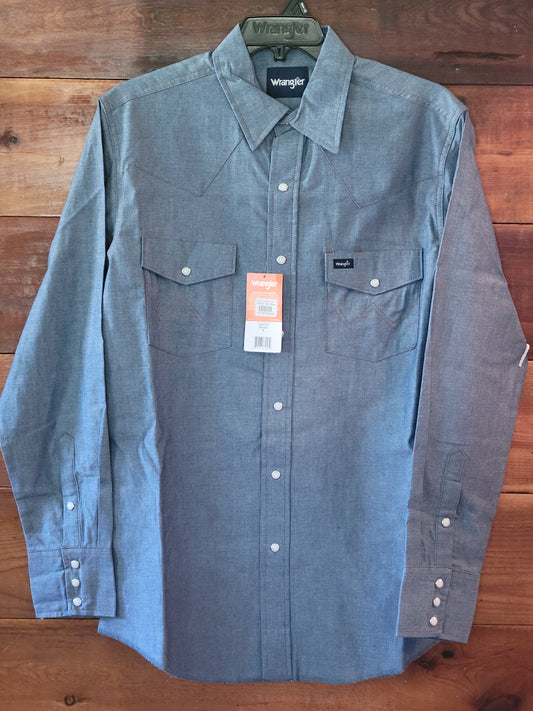 Cowboy Cut Denim LS Shirt