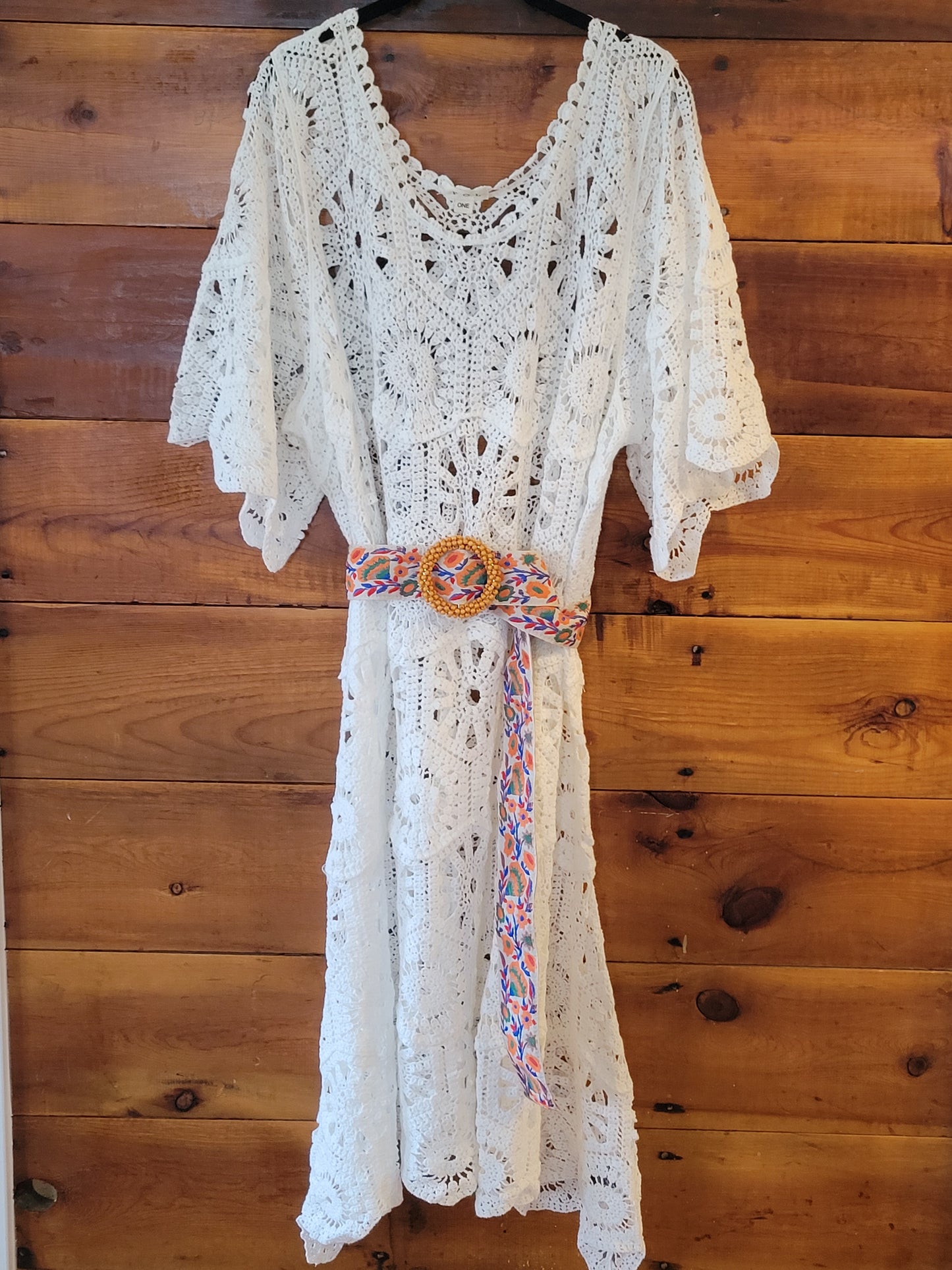 Cotton Crochet Dress
