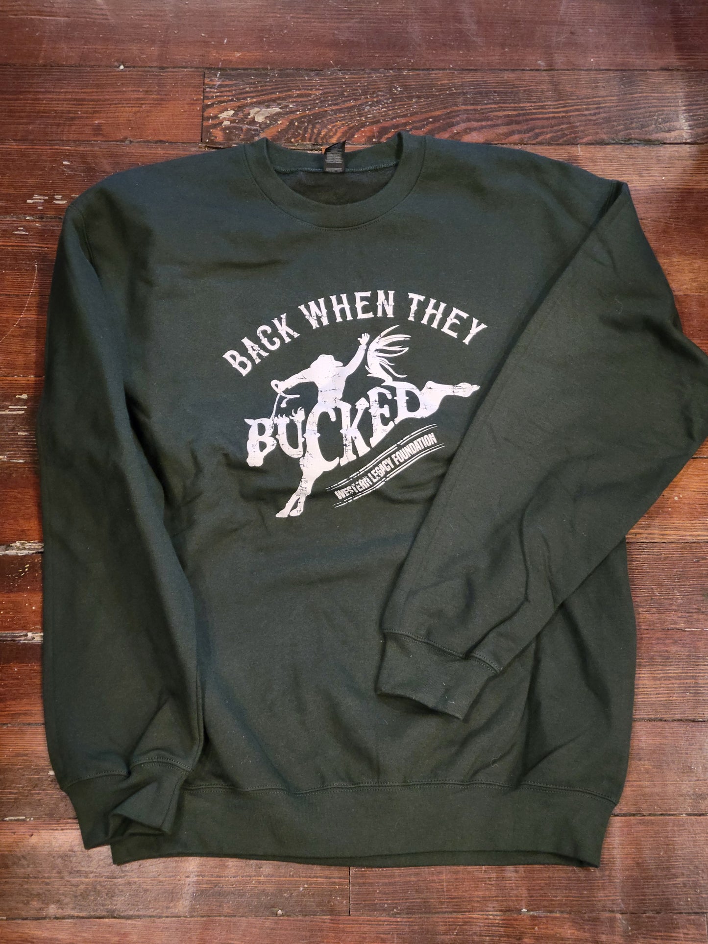 Back When They Bucked Crewneck