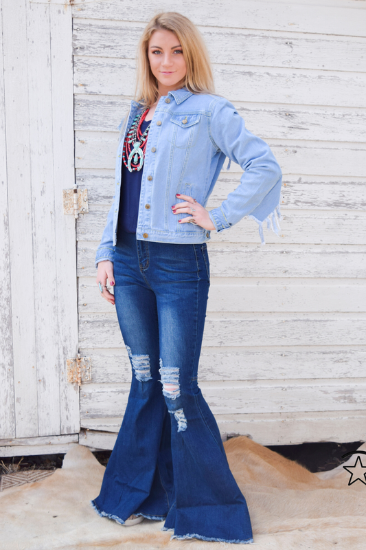 Fringe Jacket - White Owl Creek Boutique