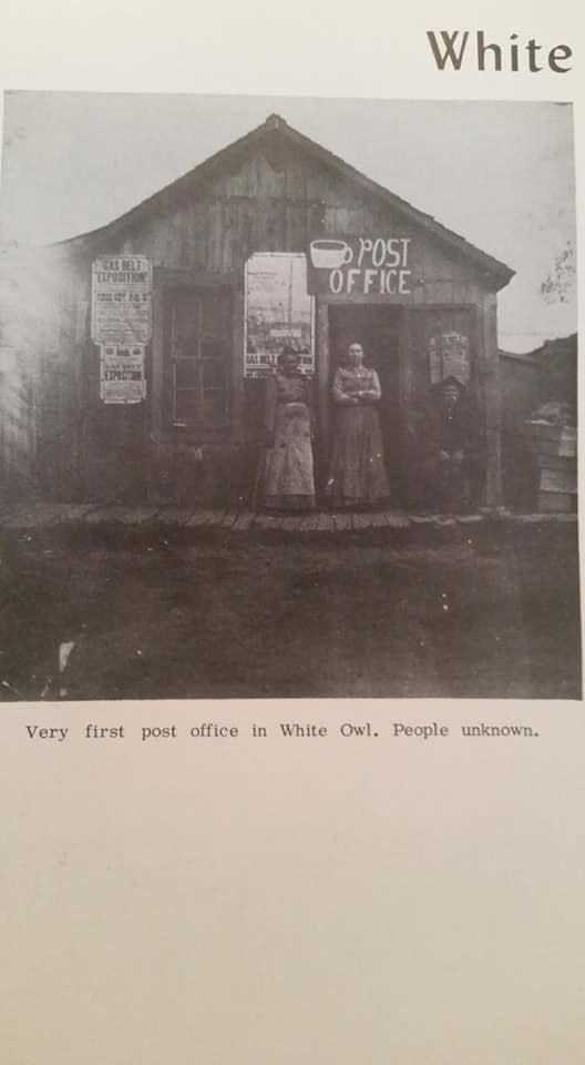 First Post Office In White Owl, SD