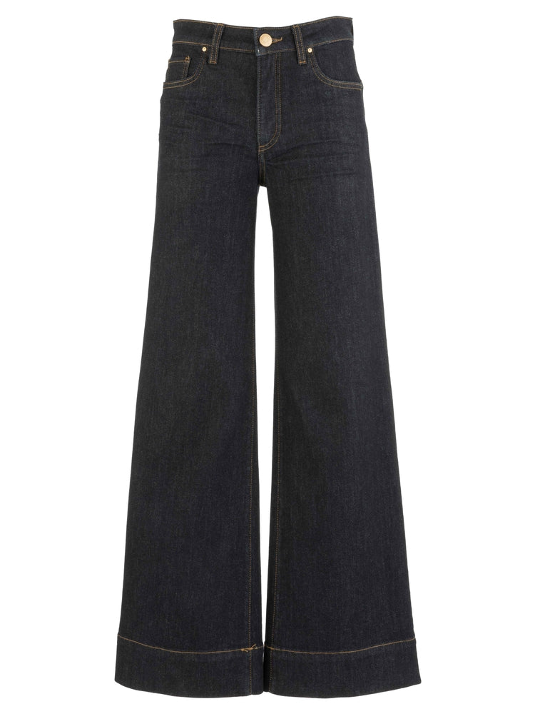 Front view of Maya High Rise FAB AB Wide Leg Jeans by KUT From the Kloth