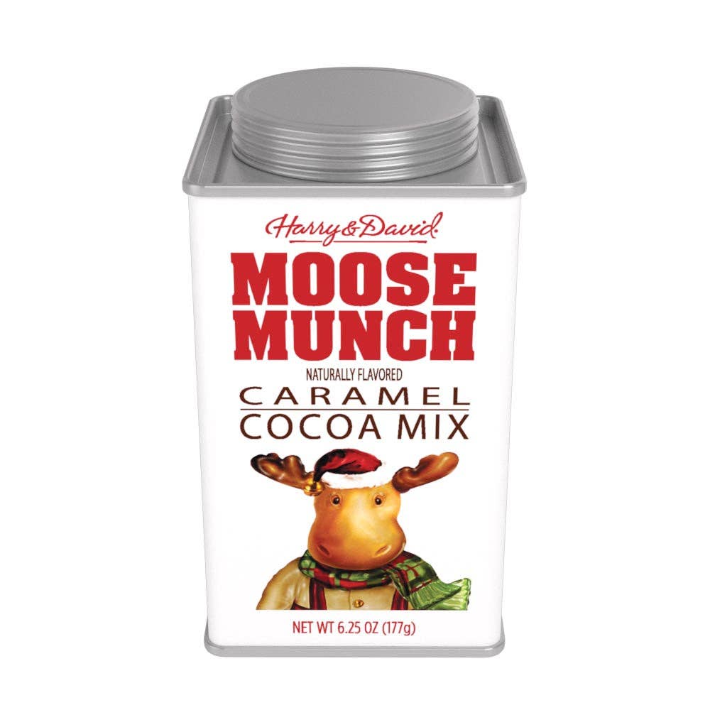 H&D® Holiday Moose Munch Caramel Cocoa (6.25oz Tins)