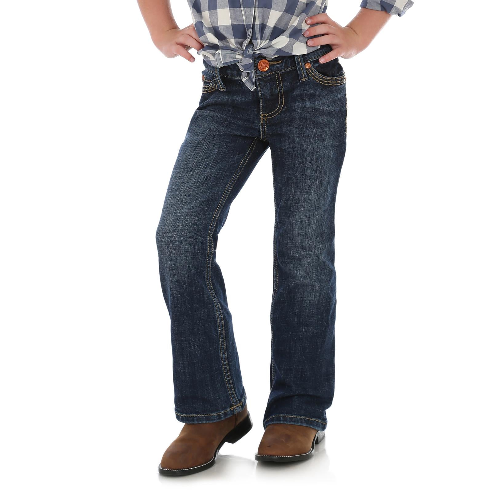 Wrangler Girls Denver Bootcut Jean - White Owl Creek Boutique