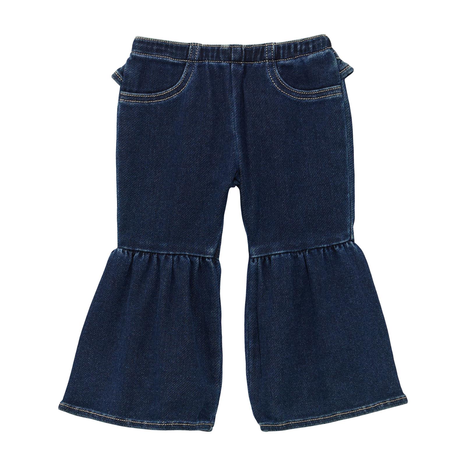 Wrangler Baby Girls Ruffle Flare - White Owl Creek Boutique