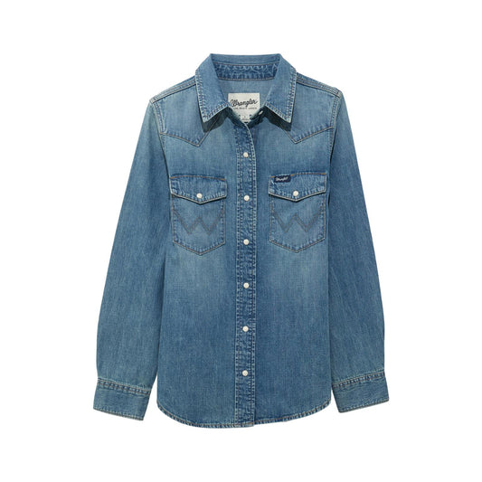 Wrangler Denim Snap Shirt