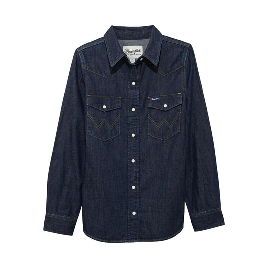 Wrangler Denim Snap Shirt