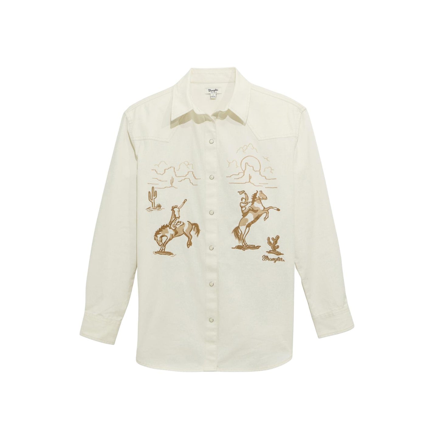 Wrangler Vintage Boyfriend Denim Snap