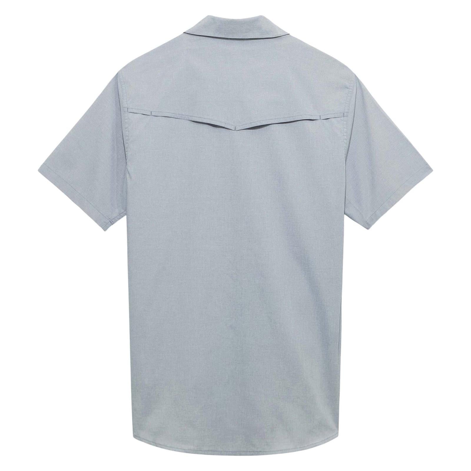 ATG -x- Wrangler® Short Sleeve Drover Utility Shirt - Bering Sea - 112375154 - White Owl Creek Boutique