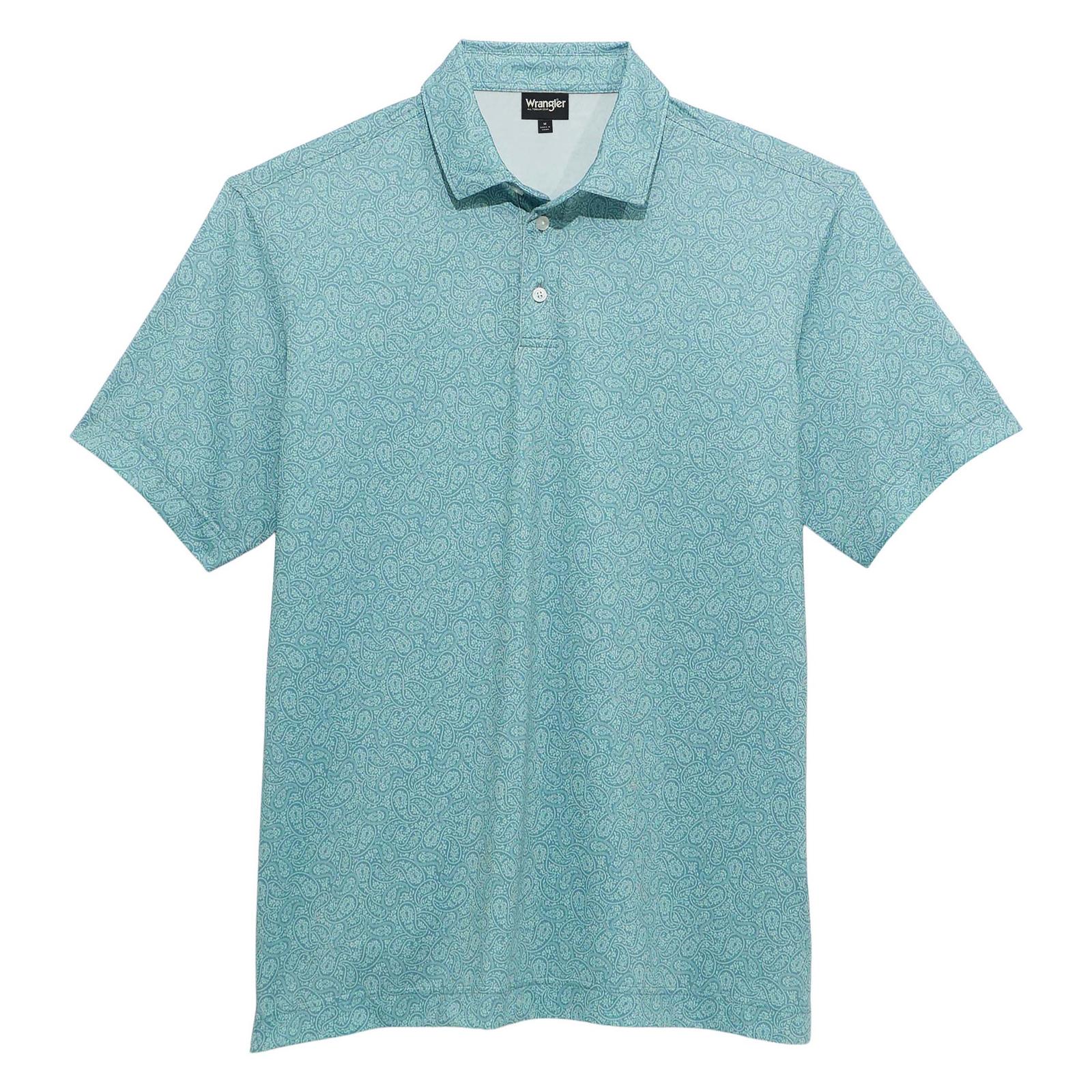 ATG -x- Wrangler® Performance Polo Shirt - Paisley - 112375265 - White Owl Creek Boutique