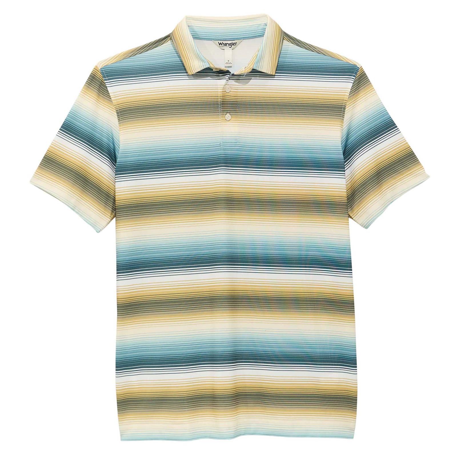ATG -x- Wrangler® Performance Polo Shirt - Multi Stripe - 112375266 - White Owl Creek Boutique