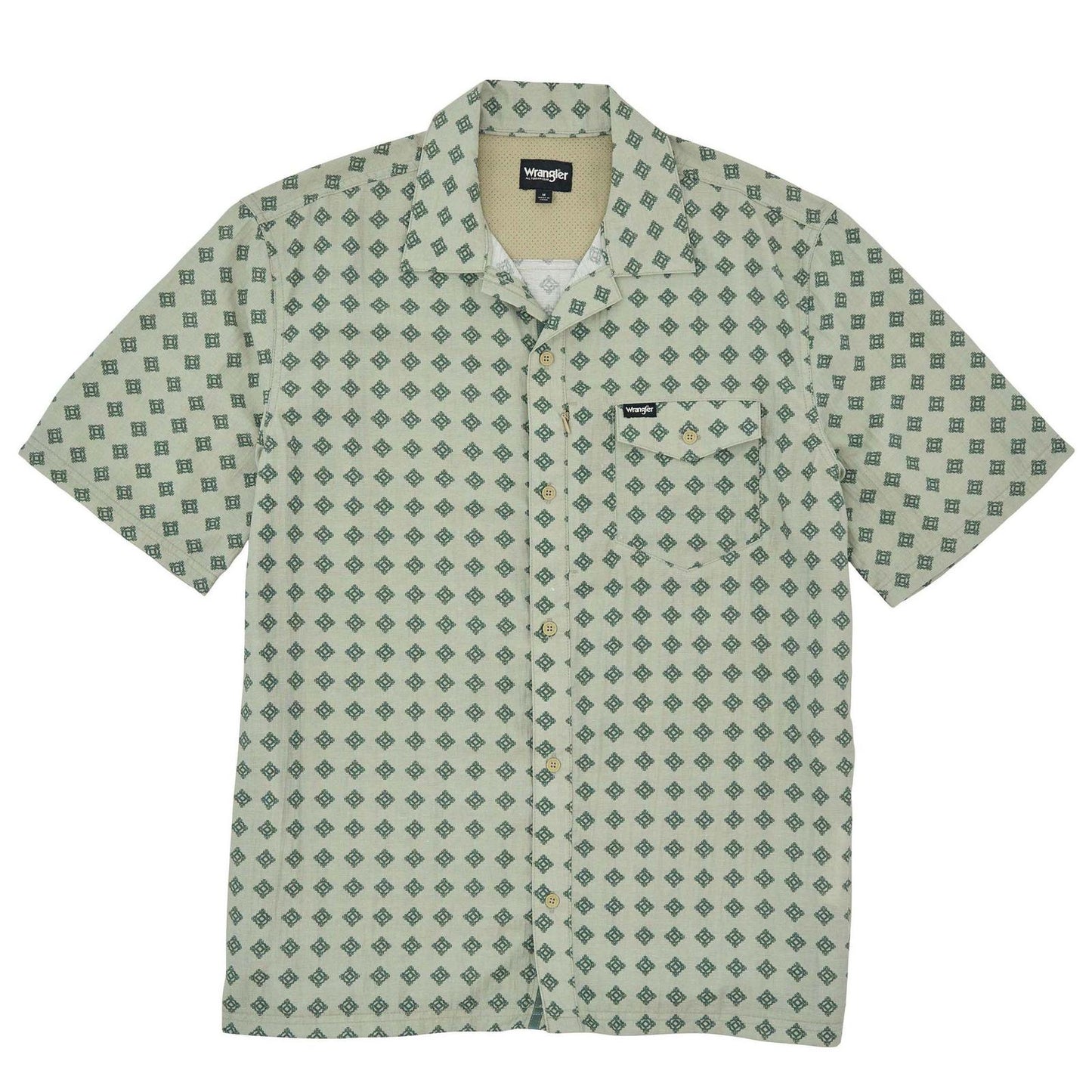 ATG -x- Wrangler® Short Sleeve Clean Snap Shirt - White Owl Creek Boutique