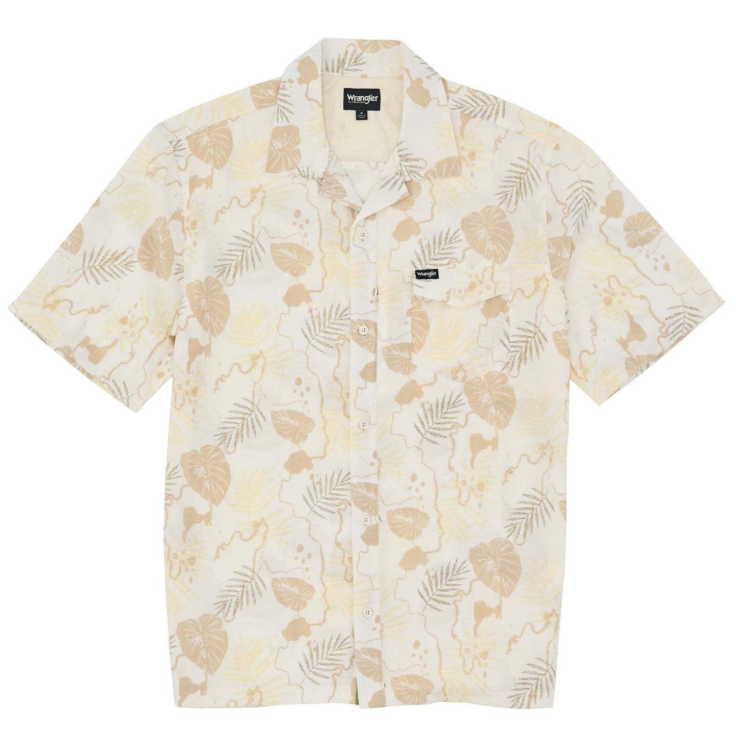 ATG -x- Wrangler® Short Sleeve Clean Snap Shirt - White Owl Creek Boutique