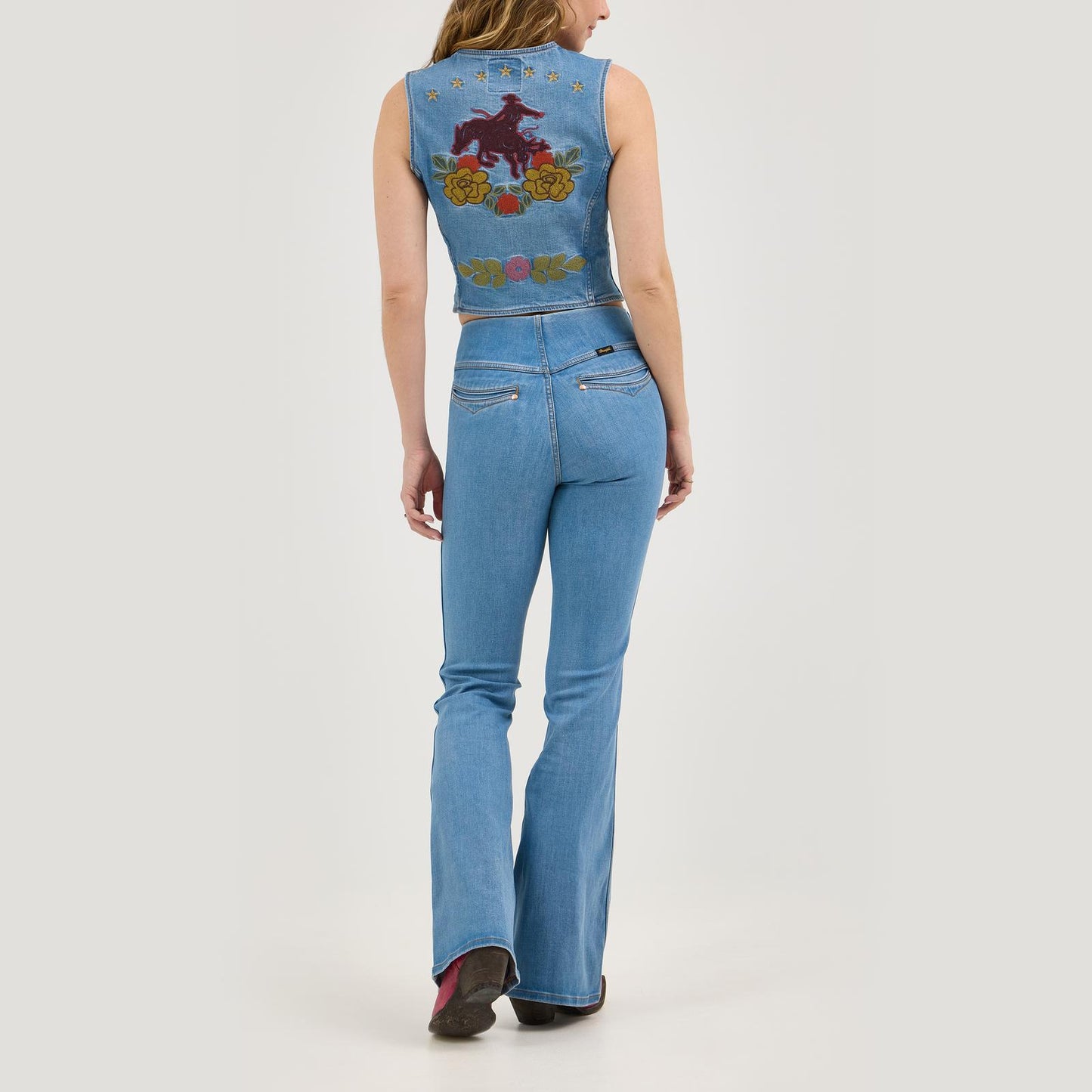 Wrangler Festival Denim Vest