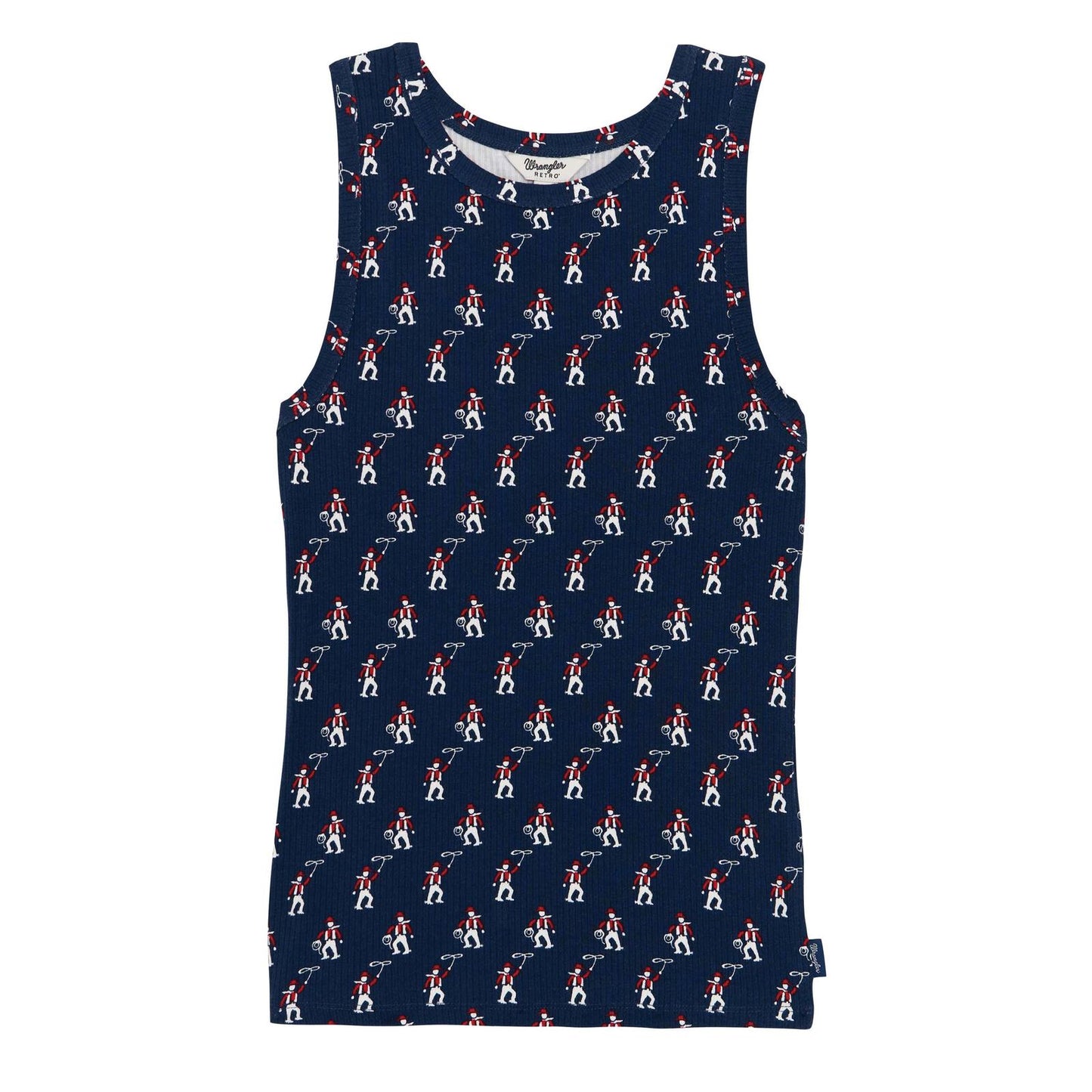 Wrangler Retro® Americana Tank - Blue - White Owl Creek Boutique