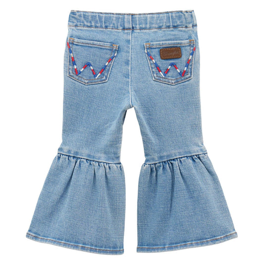 Wrangler® Baby Girl Flare -Jean - White Owl Creek Boutique