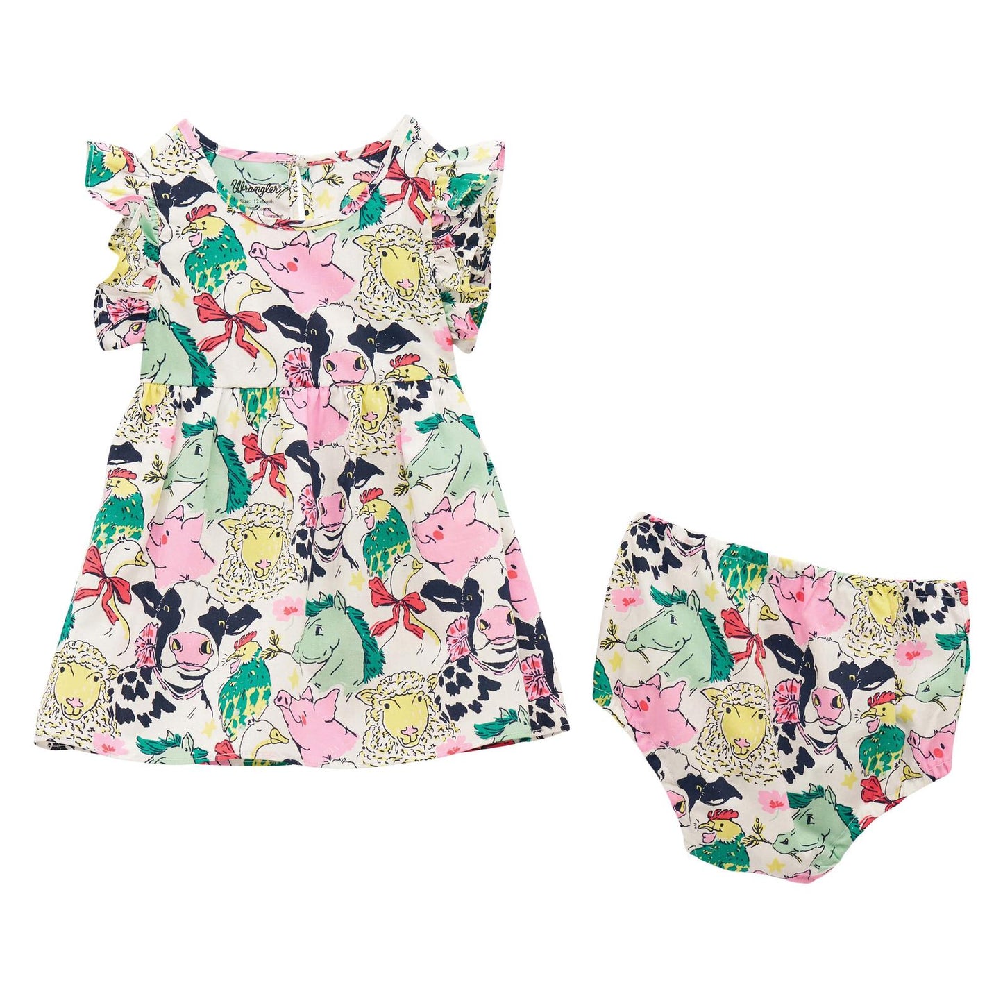 Wrangler® Baby Girl Dress - White Owl Creek Boutique