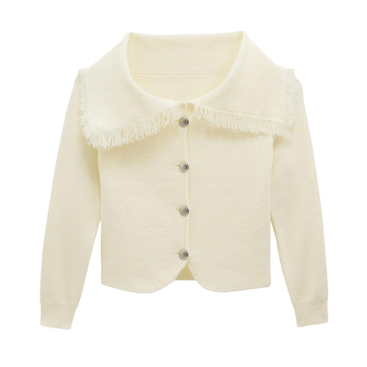Wrangler Retro® Americana Sweater Cardigan - White