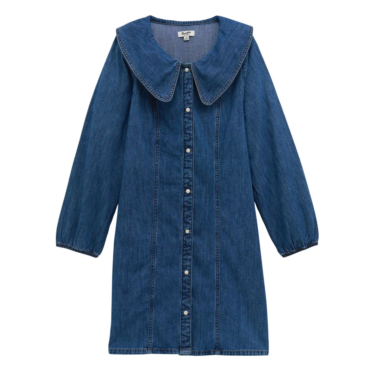 Wrangler Retro® Americana Denim Collar Dress - Denim
