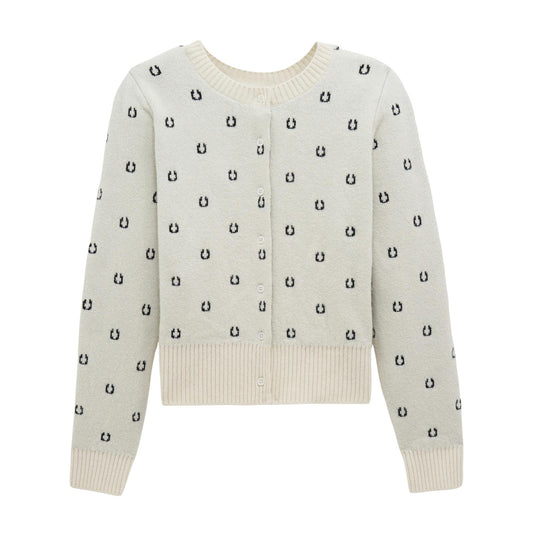 Wrangler Retro® Vintage Sweater Cardigan - White