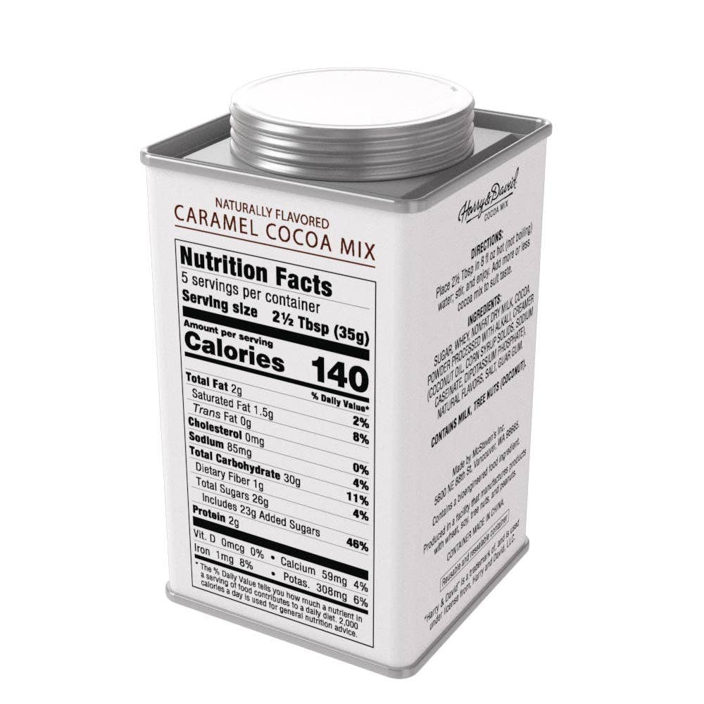 H&D® Holiday Moose Munch Caramel Cocoa (6.25oz Tins)