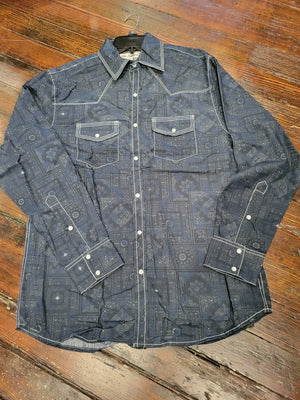 Men's Western Snap Shirt