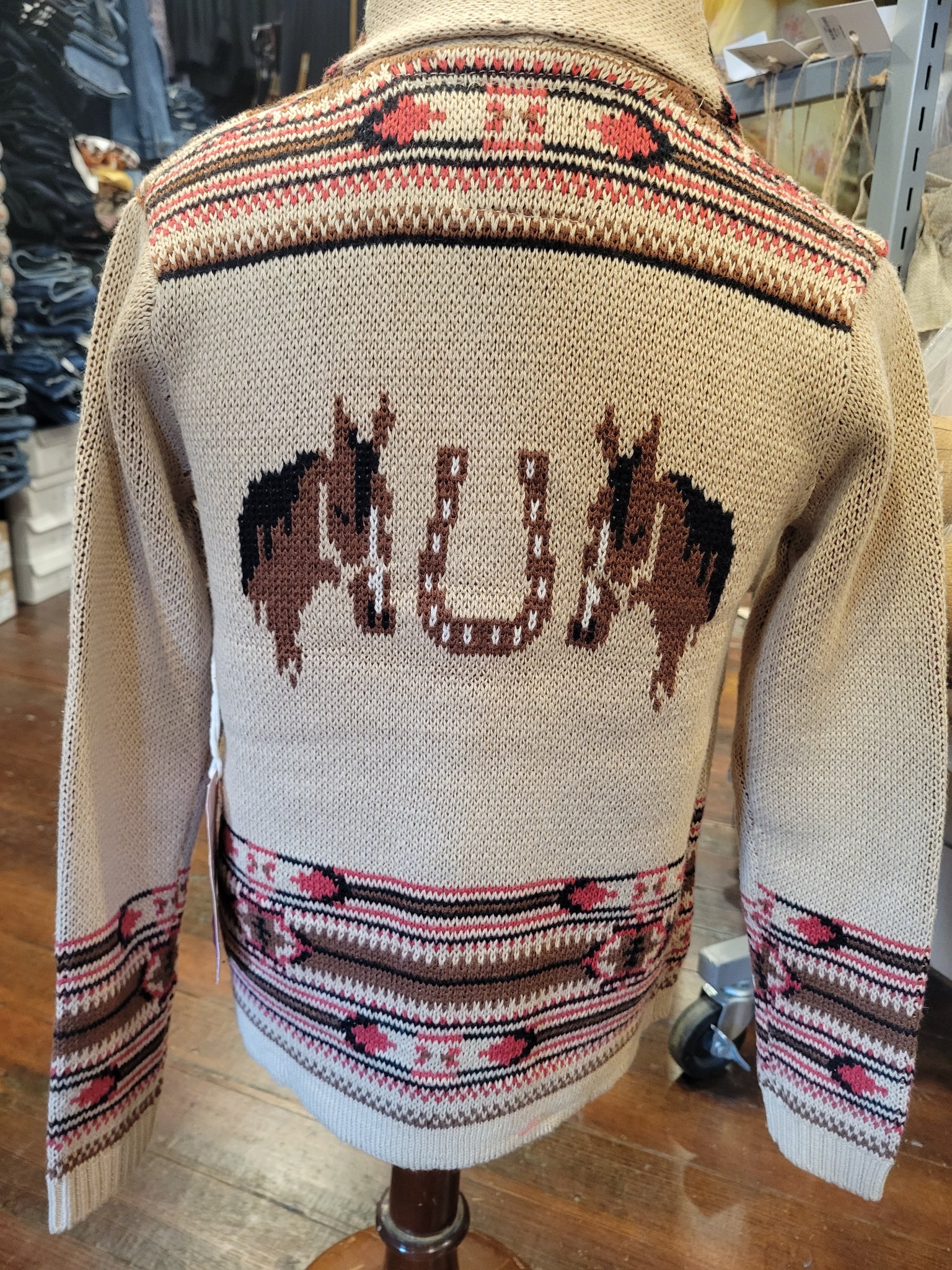 Vintage horse cheap sweater
