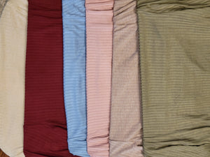 Ribbed Mock Neck