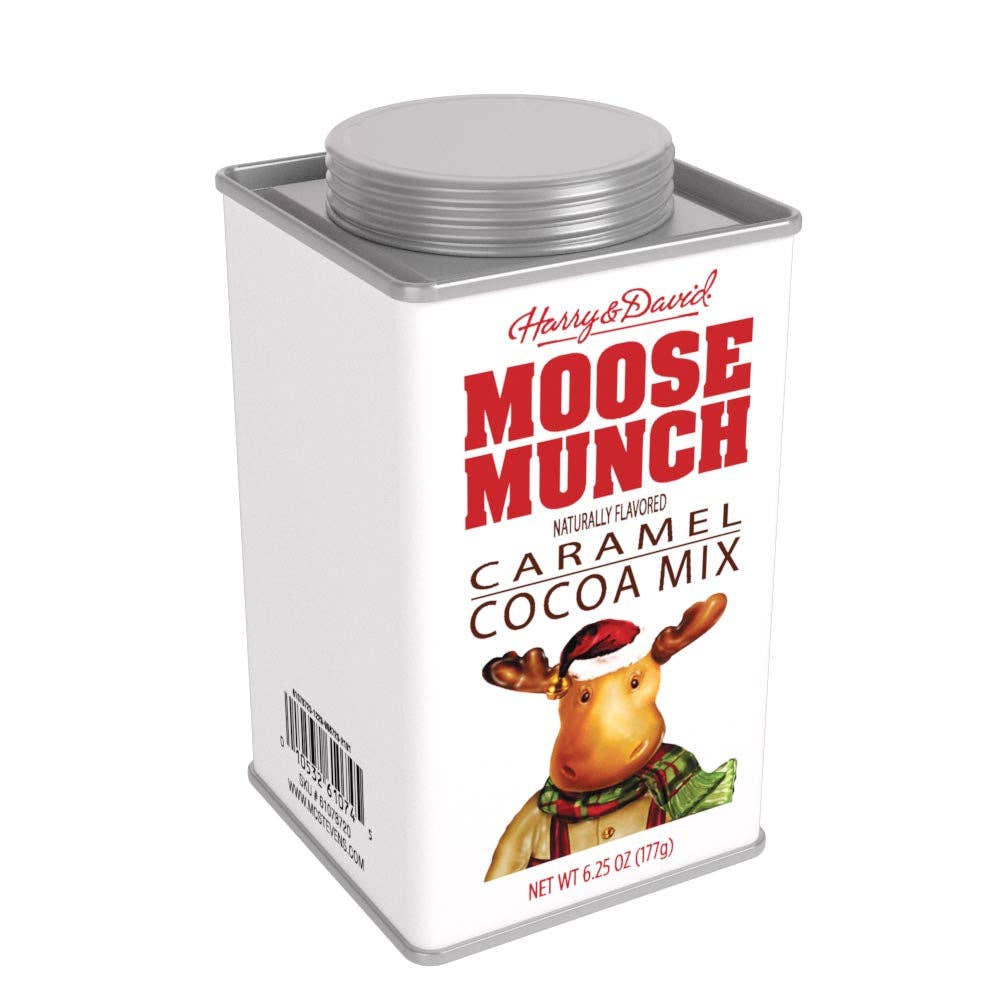 H&D® Holiday Moose Munch Caramel Cocoa (6.25oz Tins)