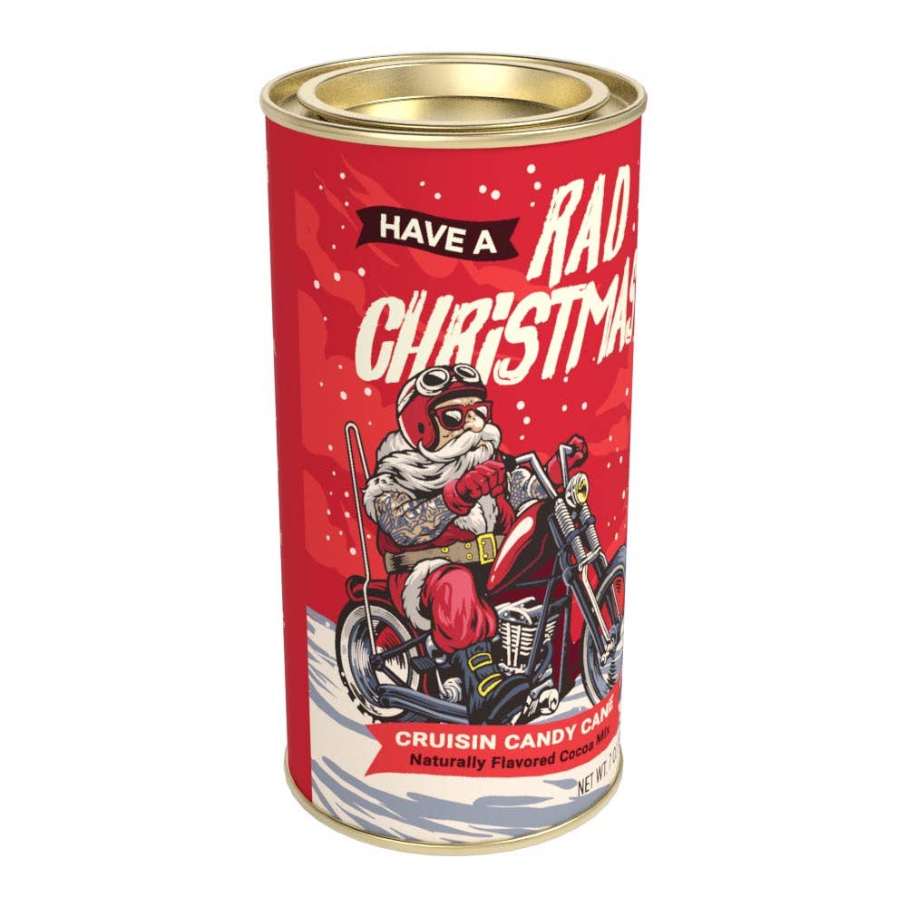 Rad Christmas Cruisin Candy Cane Cocoa (7oz Tins)