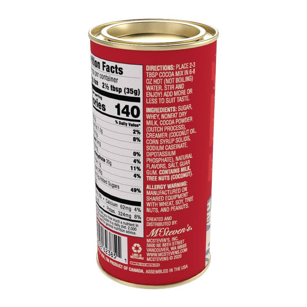 Rad Christmas Cruisin Candy Cane Cocoa (7oz Tins)