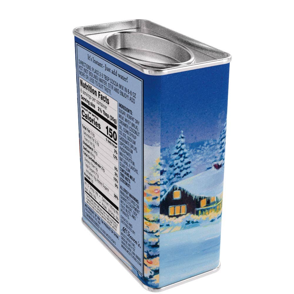 White Christmas Belgian White Hot Chocolate (8oz Tins)