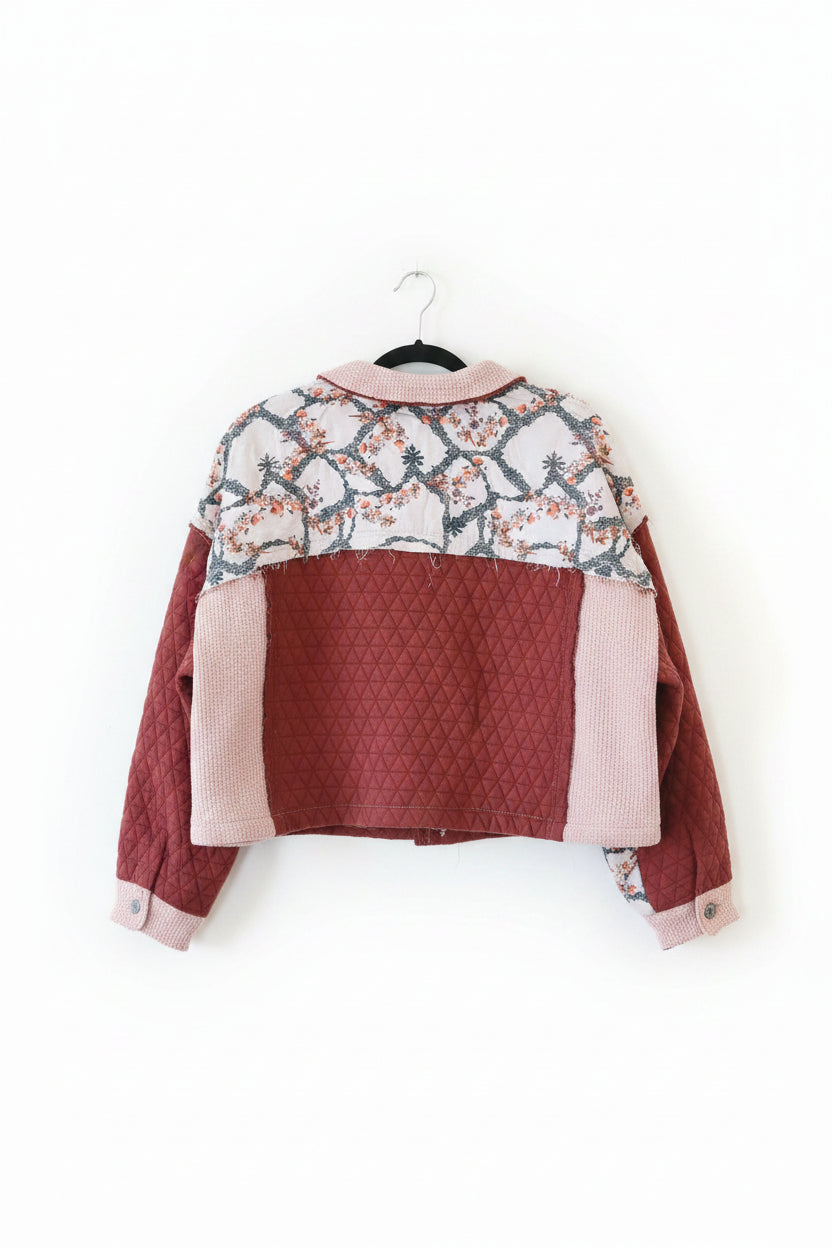 Brick Quilted Jacket - White Owl Creek Boutique