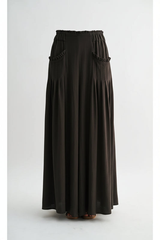 Brown Palazzo Pants