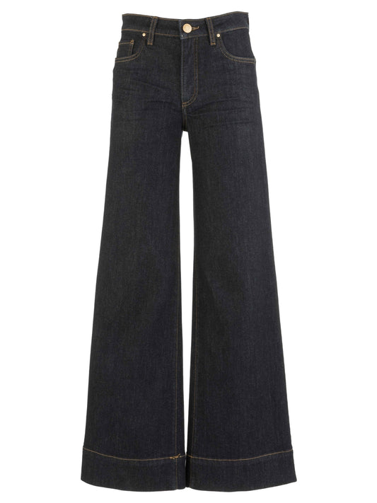 Front view of Maya High Rise FAB AB Wide Leg Jeans by KUT From the Kloth