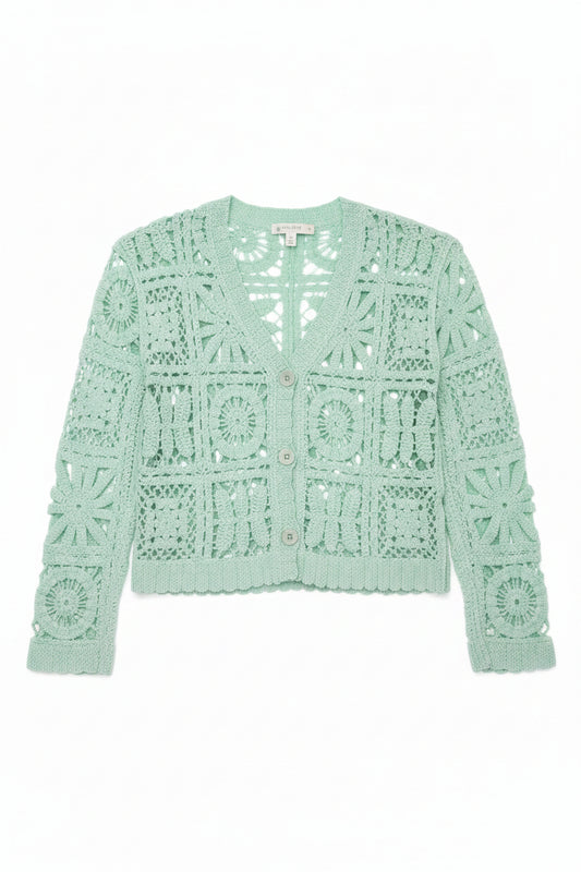 Granny Square Cardigan - White Owl Creek Boutique