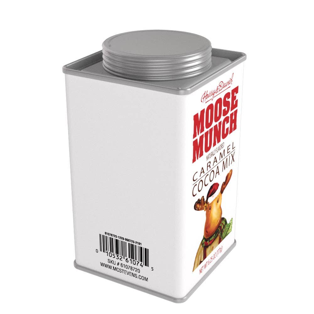 H&D® Holiday Moose Munch Caramel Cocoa (6.25oz Tins)